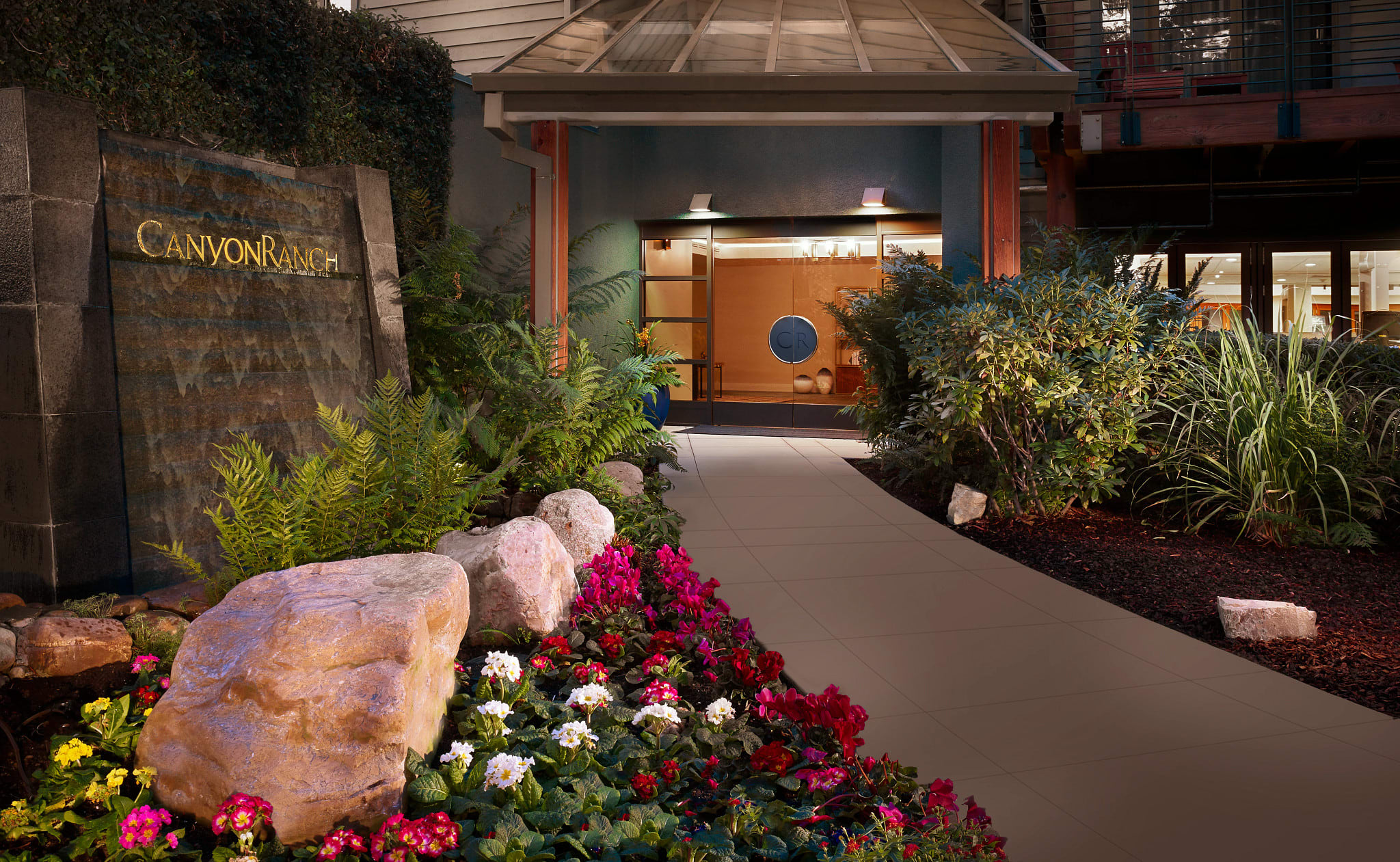 Canyon Ranch Woodside entrance